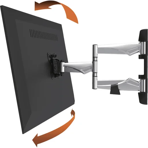 "TV wall mount fully movable 13 - 26 " 30 kg Silver/Black image"