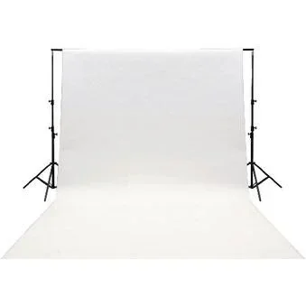 "Studio Background KN-BD32W 190 x 295 cm White image"