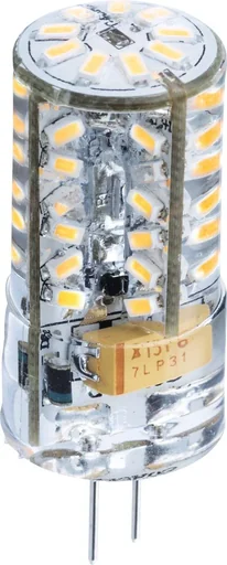 "LED pin base G4 - 1.8 watts, 12V 57 warm white SMD LEDs image"