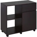 Filing cabinet with wheels