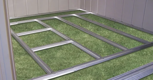 "Floor frame for tool shed FB 47410 "Münster" image"