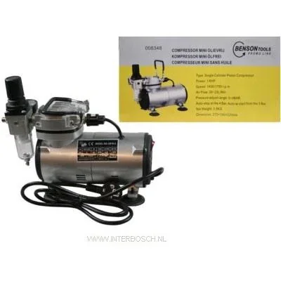 "Mini oil-free compressor image"