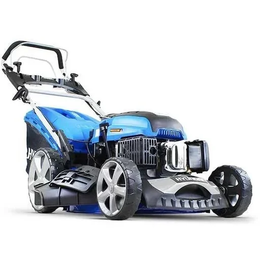 "Self-propelled lawn mower with 173cc OHV four-stroke petrol engine including electric start 51cm image"