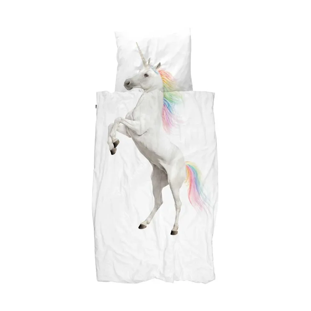 Snurk Bettwäsche Einhorn 135x200