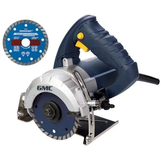 "Wet stone saw - 1250W - 110 mm WITH saw blade 110x2.7x20 mm image"