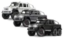 Mercedes-Benz G63 AMG 6x6 RTR without battery/charger incl. light 1/10 6WD Scale-Crawler Brushed black