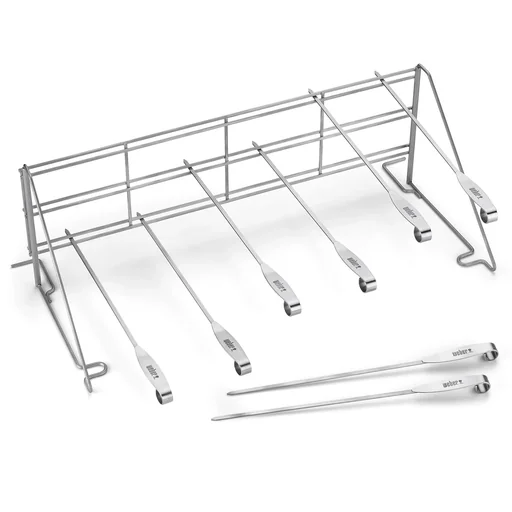 "ETGS stainless steel grate and spit set for Spirit 300 series, Genesis and Summit image"