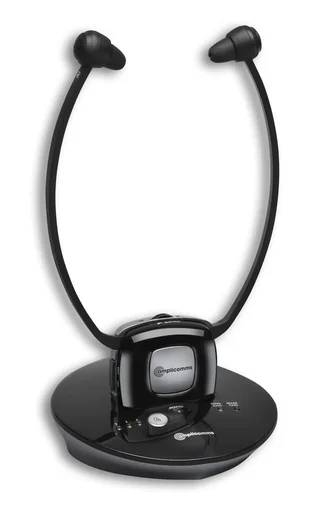 "TV Stereo Amplifier Headphones image"