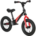 Balance Bike - Rubber Tires - Black/Red - 90 x 40 x 54-58.5 cm