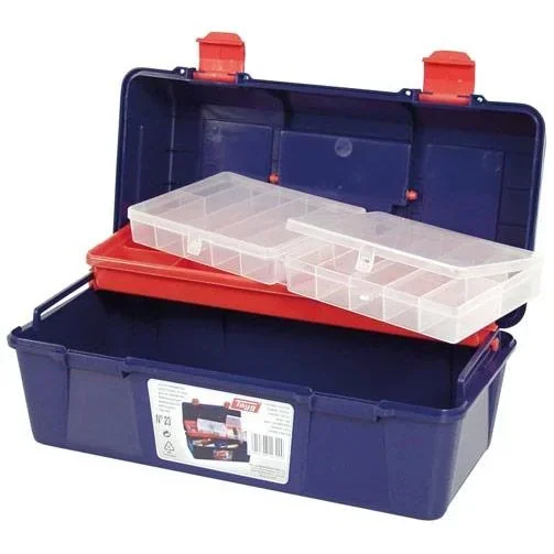 "TAYG tool box - 356 x 184 x 163 mm - With storage and sorting box image"