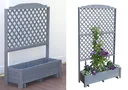 Shelves Romantica 120 x 210 cm, Grau
