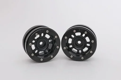 "Beadlock Wheels PT- Distractor Schwarz/Schwarz 1.9 (2 St.) image"