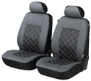 Car seat covers ZIPP IT Deluxe Durham made of artificial leather for front seats with zipper system