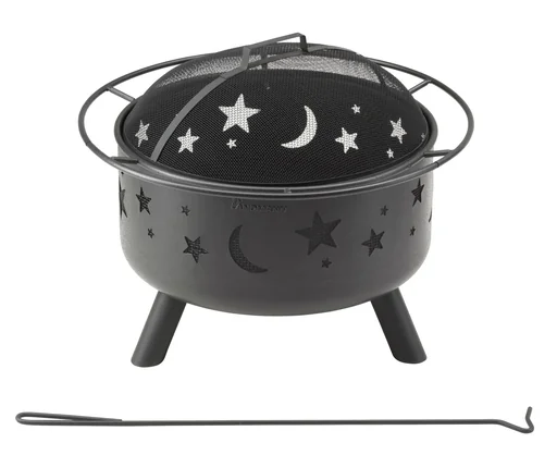 "Fire basket "Stars & Moon", round, 75 cm image"