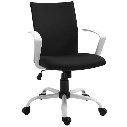 "Office chair desk chair mesh backrest with rocker function headrest home office chair height adjustable ergonomic image"