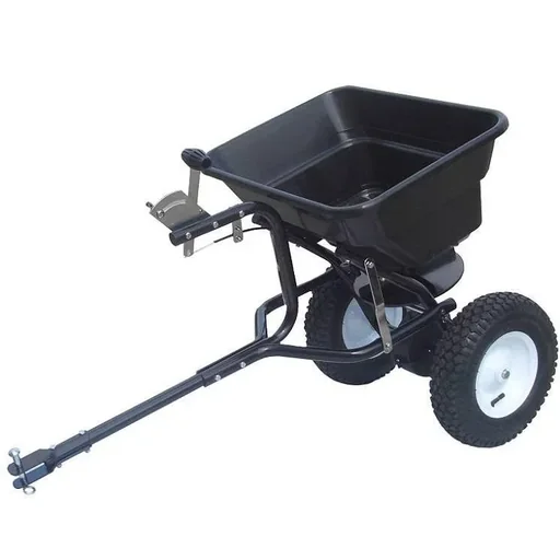 "Turfmaster trailed spreader for fertilizer and salt 36 kg. image"