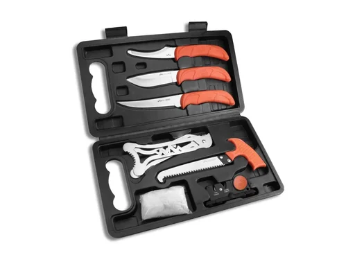"Butchering set for comprehensive professional game care, 8 pieces image"