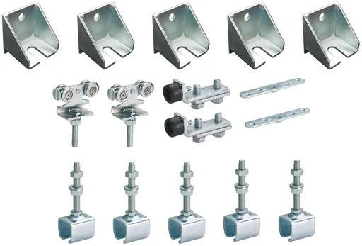 "Sliding gate fitting type 30 for 1.50 m sliding gate image"