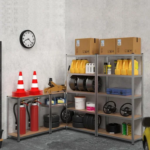 "Shelf element 170x75x30cm galvanized image"