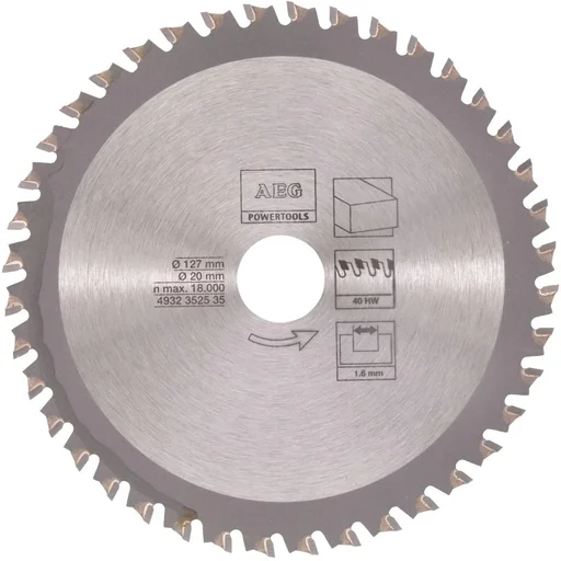 "Circular saw blades wood 127/20 mm MBS 30 Turbo image"