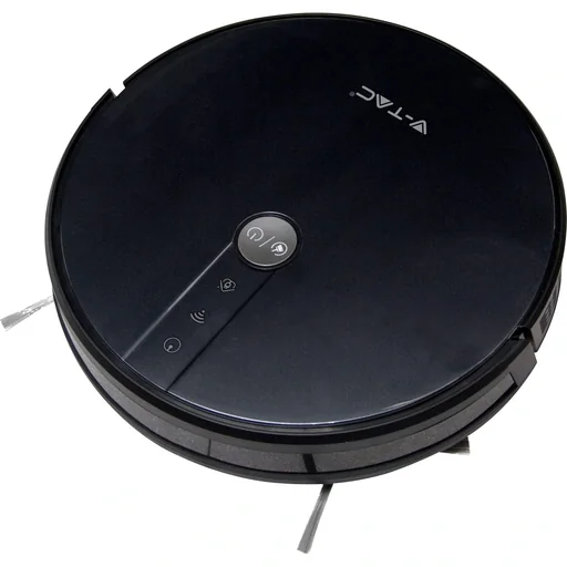 "Smarthome VT-5555 Robot Vacuum Cleaner - Black - Works with Amazon Alexa and Google Home Assistant image"