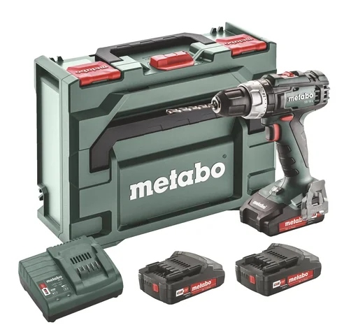 "Cordless impact drill SB 18 L, set including 3 batteries image"