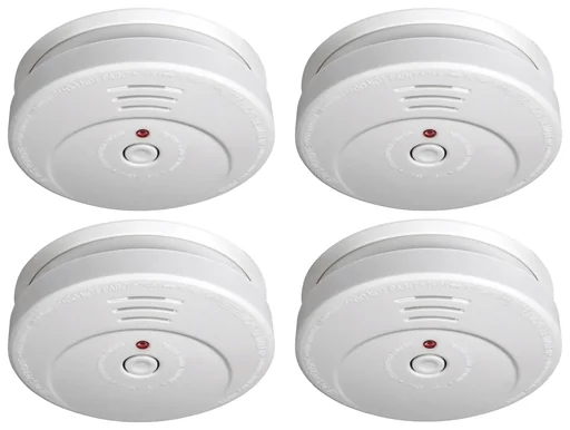 "Smoke detector GS506 set of 4 image"
