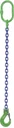 Sling chain 1GK10-GKH, Ø 10 mm x 1.0 m usable length, load capacity 4 t (inclination angle 90°), 1-leg, GK 10