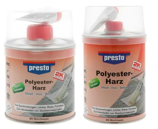"Polyester resin, including hardener, 1000 g image"
