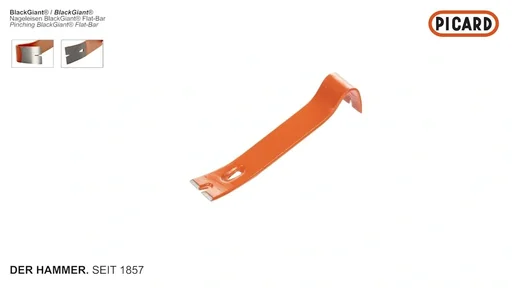 "Nail iron BlackGiant® Flat-Bar, 175 mm image"