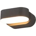 VT-816 LED wall light, swiveling - 6W - 3000K - 660 lumens - grey
