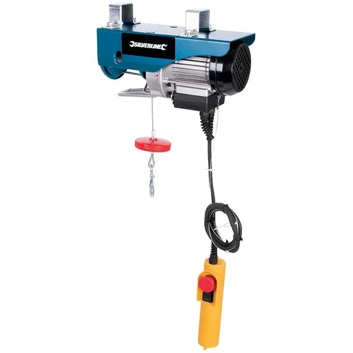 "900 W electric wire rope hoist, 500 kg image"