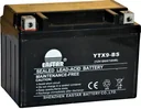 Battery 12 Volt 8 Ah, model YTX9-BS for motorcycle