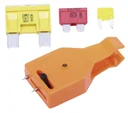 Function tester for fuses FK1, FK2, FK3, including pliers