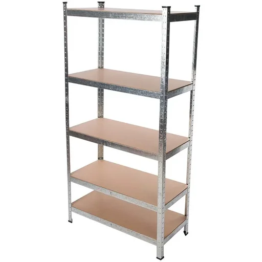 "Boltless freestanding shelf 5 levels image"