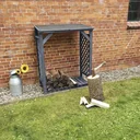 Firewood rack Speyer grey