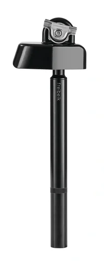"Bicycle saddle joint, black image"
