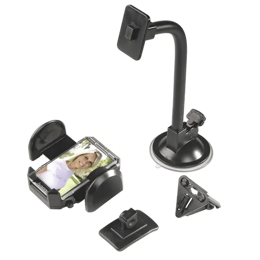 "3-in-1 multi-holder, universally applicable for MP3 players, mobile phones, navigation systems, etc. image"