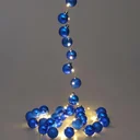 Christmas lights balls 40-LED - blue - 2m