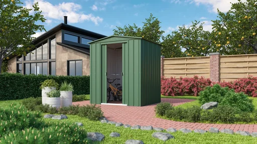 "Garden Manager Dream 65 tool shed, jade image"
