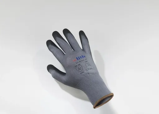 "Ulith assembly fine-knit gloves grey size 10 image"
