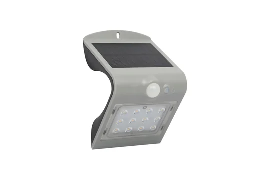"Solar LED wall light with motion sensor image"