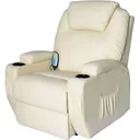 TV armchair with massage and heat function